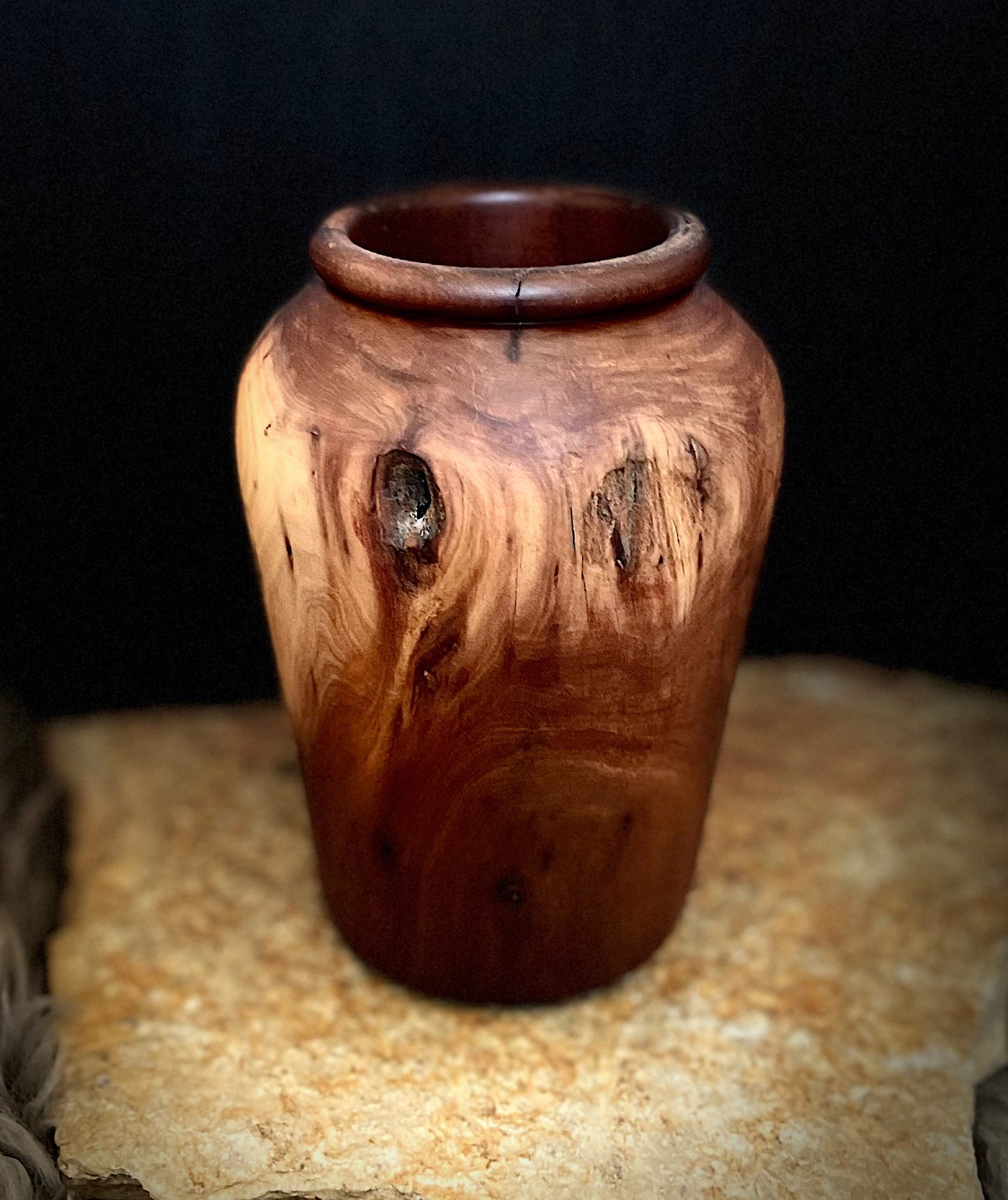 Manzanita Wood Rustic Vase